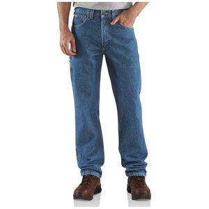 NWT Carhartt Relaxed Fit Men’s Carpenter Jeans Size 44x32